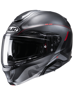 Flip Up helmet HJC RPHA 91 Combust black-red