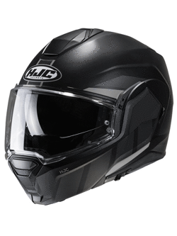Flip Up helmet Hjc I100 Beis black-grey