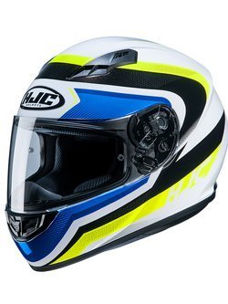 Full Face helmet HJC CS-15 Rako white-yellow