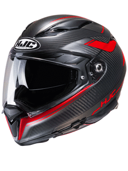 Full Face helmet HJC F70 Carbon Ubis red