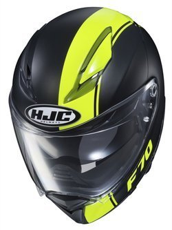 Full Face helmet HJC F70 Mago black-fluo yellow