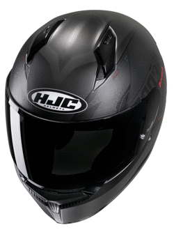 Full face helmet HJC C10 Inka black-red