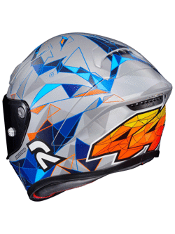 Full face helmet HJC RPHA 1 Pol Espargaro Replica grey-blue