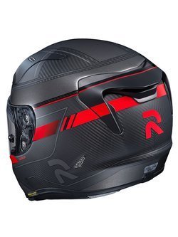 Full face helmet HJC RPHA 11 Carbon Nakri black-red
