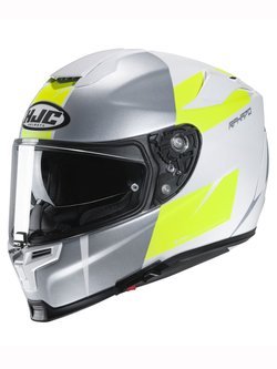 Full face helmet HJC RPHA 70 Terika White/Grey/Flo Yellow