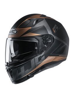 Full face helmet HJC i70 Eluma black-brown