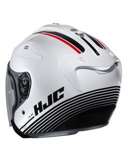 Open face helmet HJC FG-JET Paton white-black