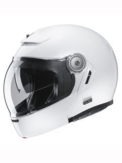 Flip up helmet HJC V90 Metal white