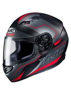 Full Face helmet HJC CS-15 Trion black-red