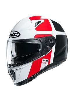Full face helmet HJC i70 Prika white-black-red