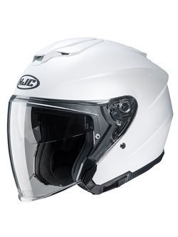 Open face helmet HJC i30 Semi Flat white